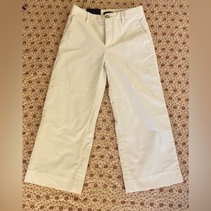 Banana Republic Wide-Leg Crop Corduroy Pants